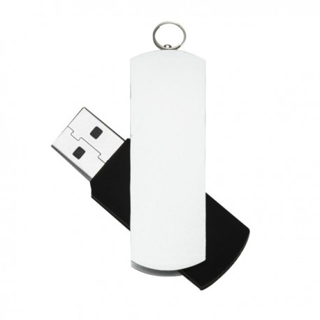 Pen-drive giratório 4GB metal - Ref. 010