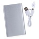 Power bank de metal com indicador de carga em led - Ref. 2012